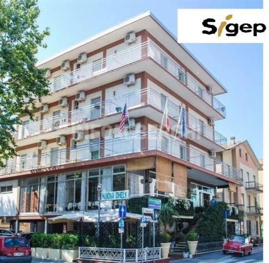 Hotel Nova Dhely Rimini Exteriér fotografie
